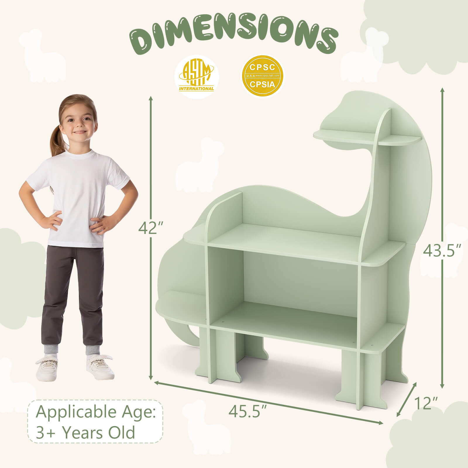 Montessori Shelf Toy - Wyprzedaż! Regał na książki dla dzieci,