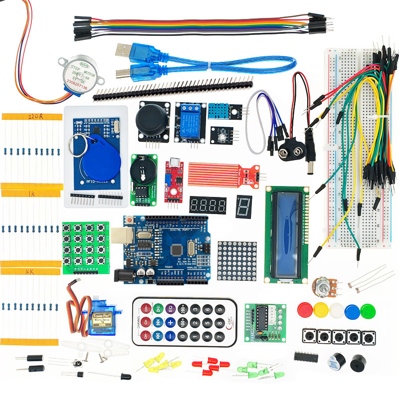Kids Education Program - Podstawowy zestaw startowy Arduino z pudełkiem