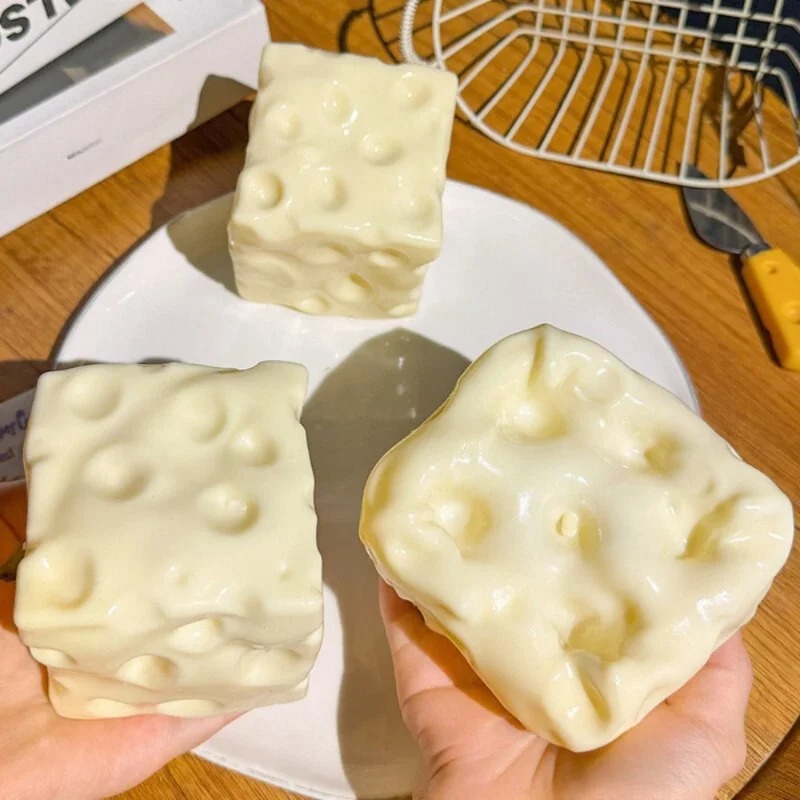 Online Educational Games For Kids - Taba Squishy Cheese Cube – antystresowa