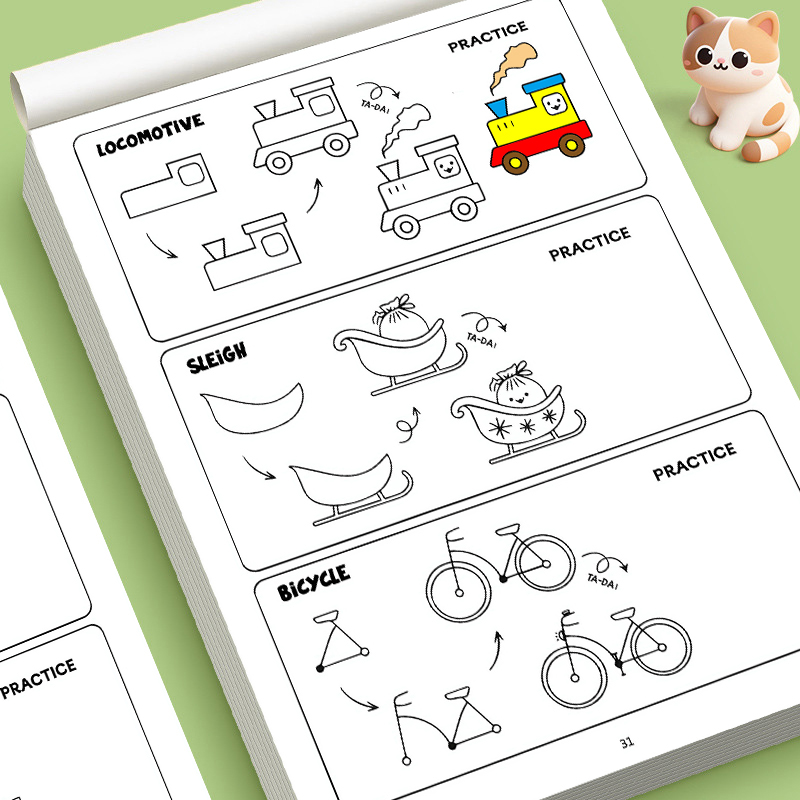 Kids Educational Workbooks - Książka z ćwiczeniami dla dzieci: Jak