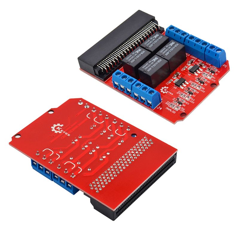 Kids Education Program - Moduł przekaźnikowy SCLS Microbit 4-kanałowy, 5V,