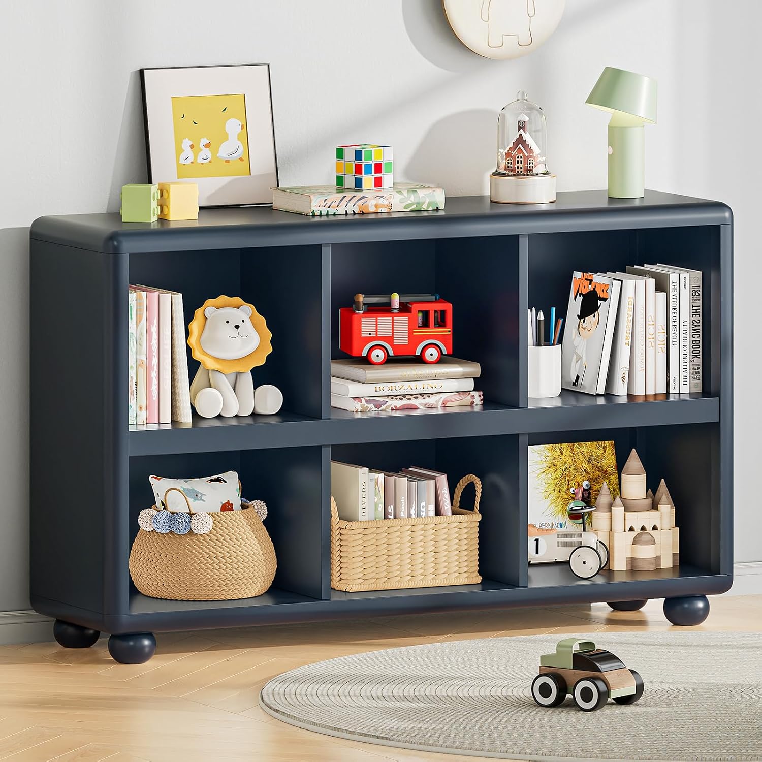 Montessori Shelf Toy - Półka do przechowywania dla dzieci, organizer
