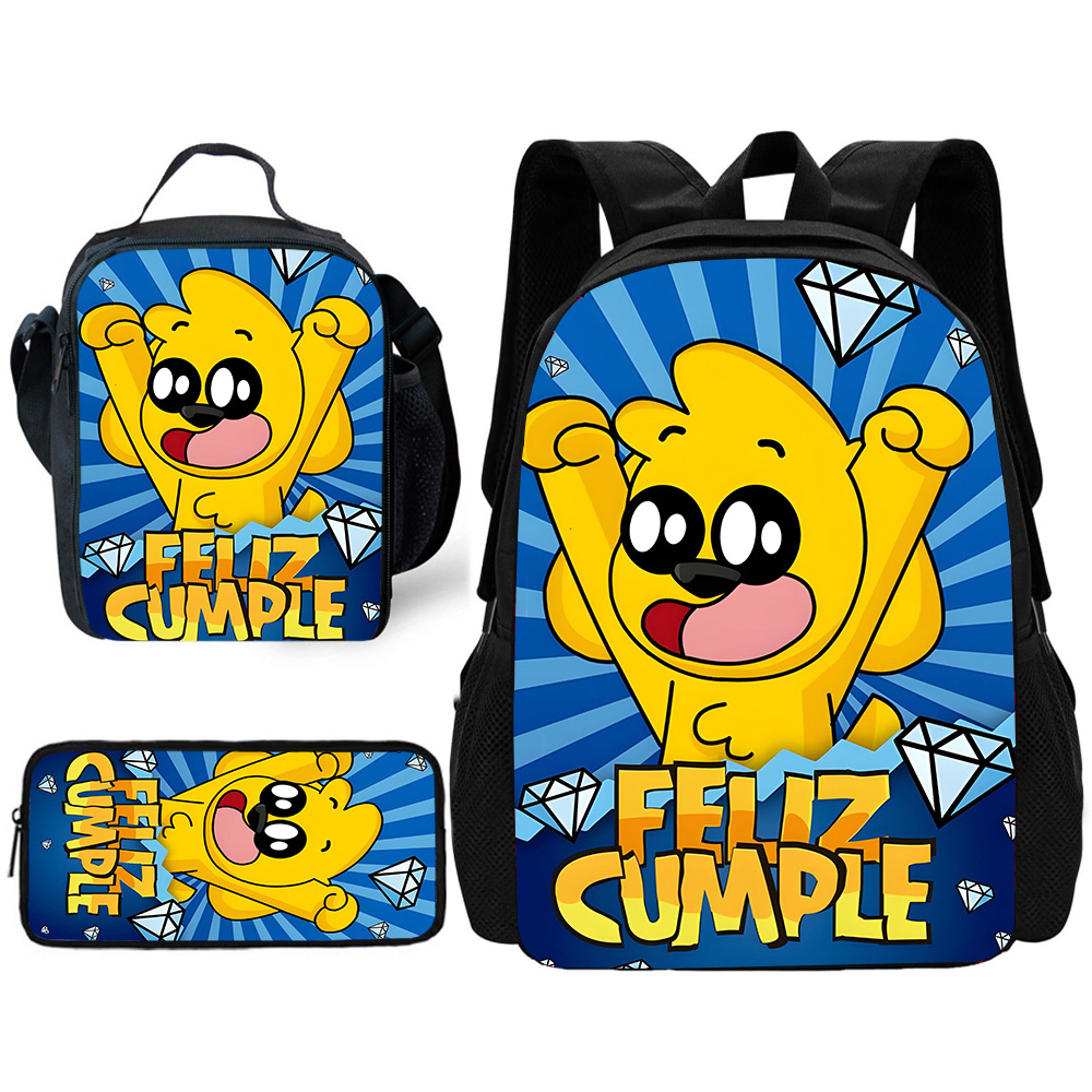 Kids Education School - Dziecięcy Plecak Szkolny Casual Mikecracks Cartoon