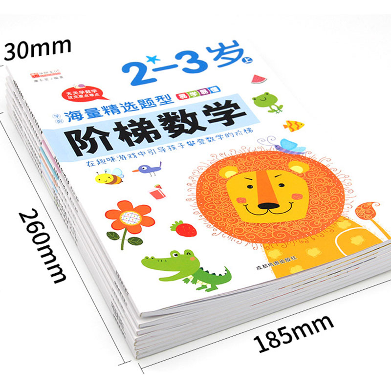 Kids Educational Workbooks - Podręcznik matematyczny dla przedszkolaków, krok po