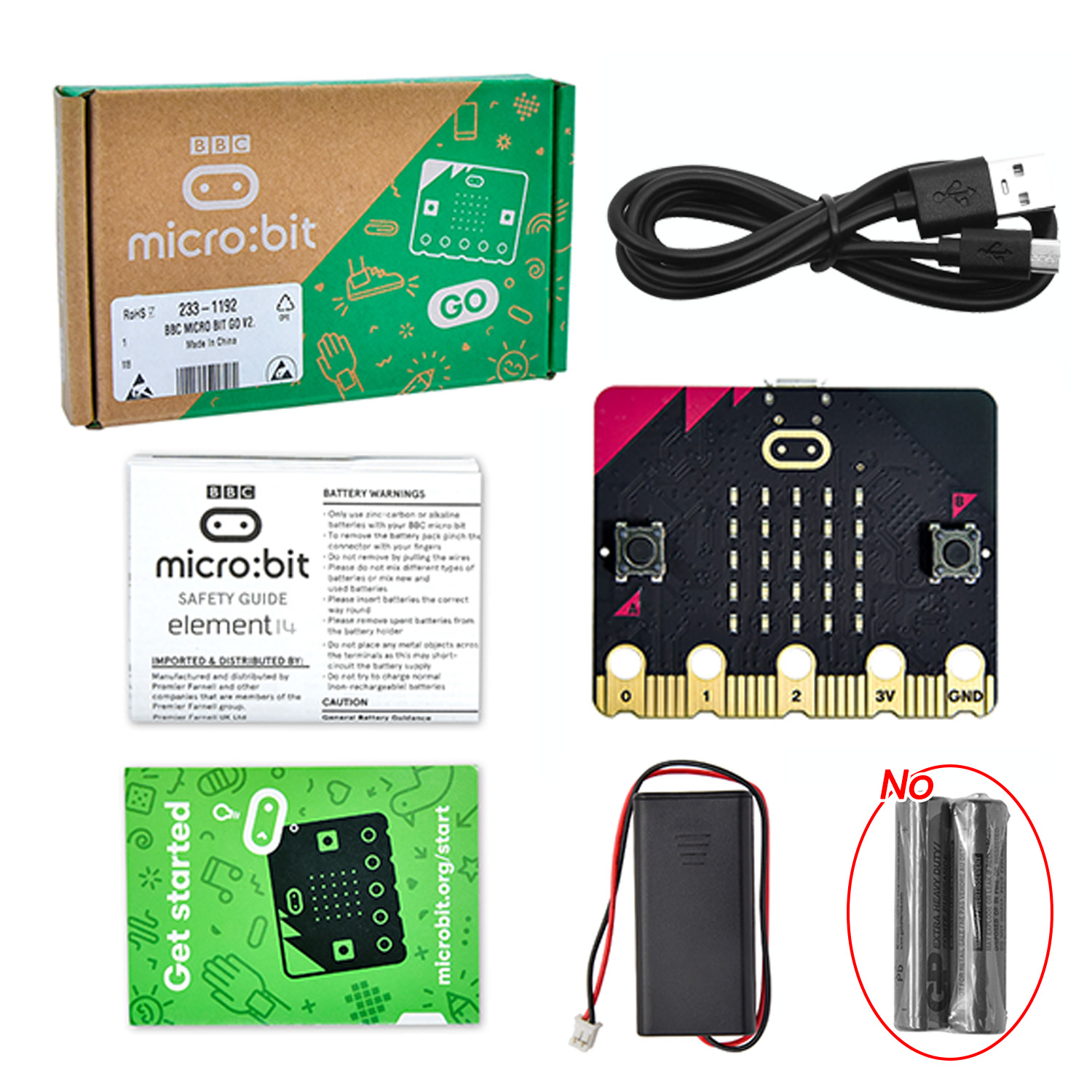 Kids Education Program - Oryginalna płytka rozwojowa BBC Micro Bit