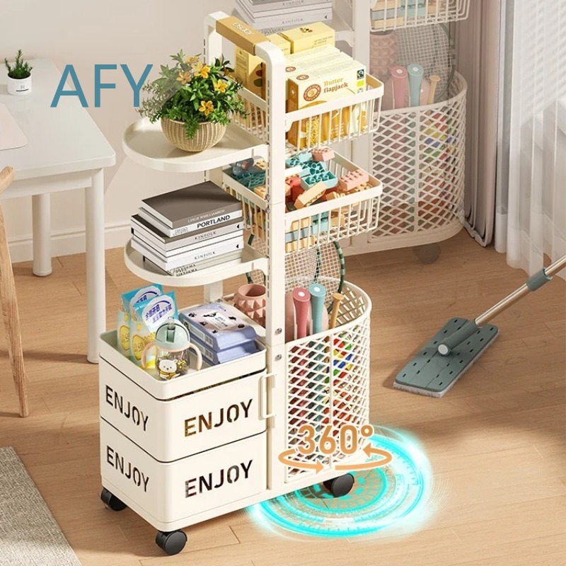 Montessori Shelf Toy - Wielowarstwowy organizer na zabawki dla dzieci