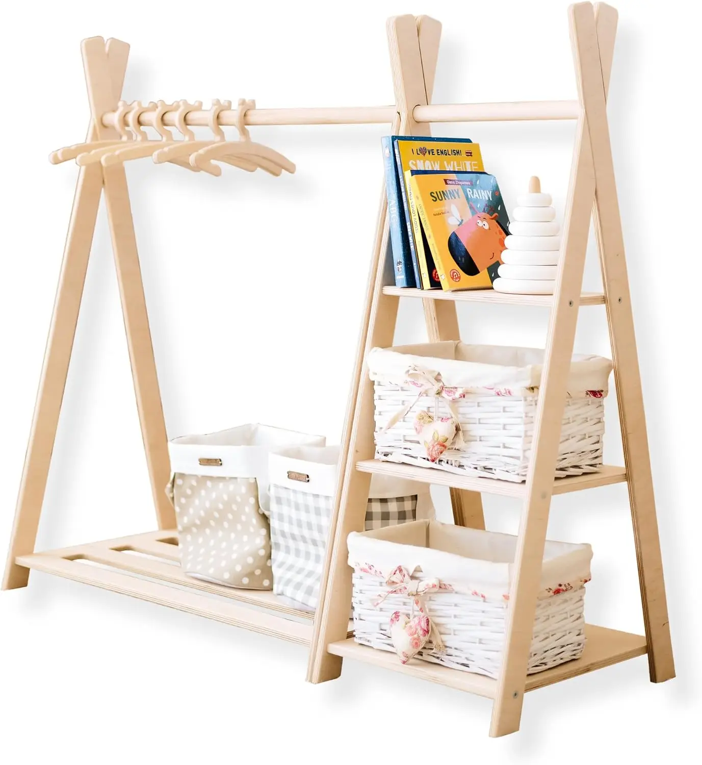 Montessori Shelf Toy - Szafa na zabawki + szafa Montessori,