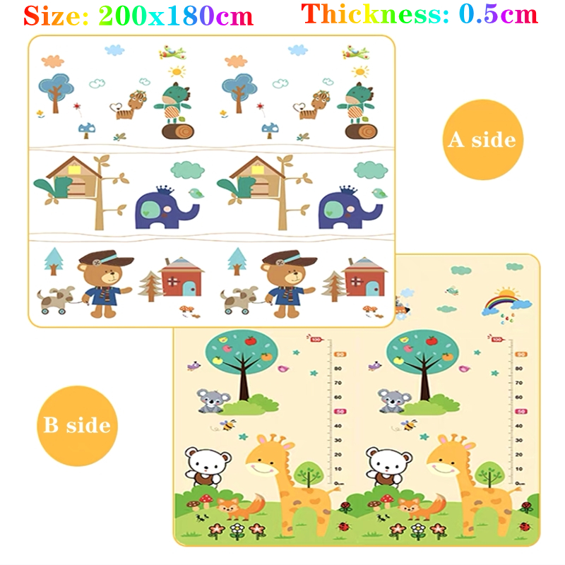 Grubość 0,5 cm 200*180 cm Mata – Kids Education Allowance recenzja i cena