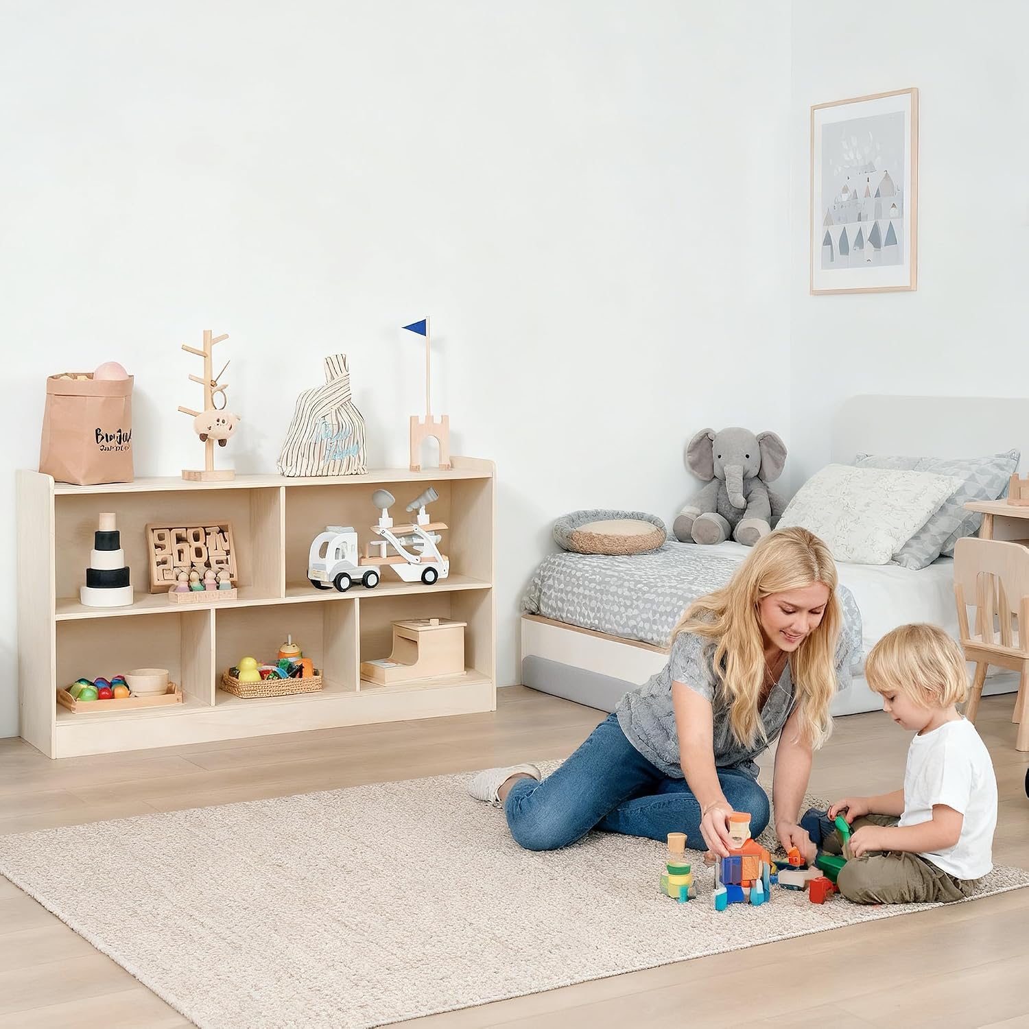 Półka na książki i zabawki Mon – Montessori Shelf Toy recenzja i cena