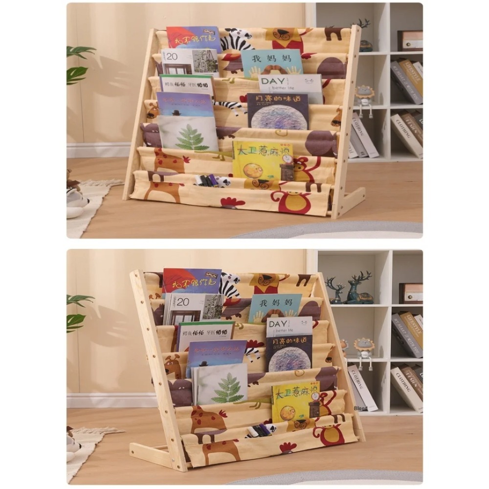 Drewniana półka na książki, wi – Montessori Shelf Toy recenzja i cena