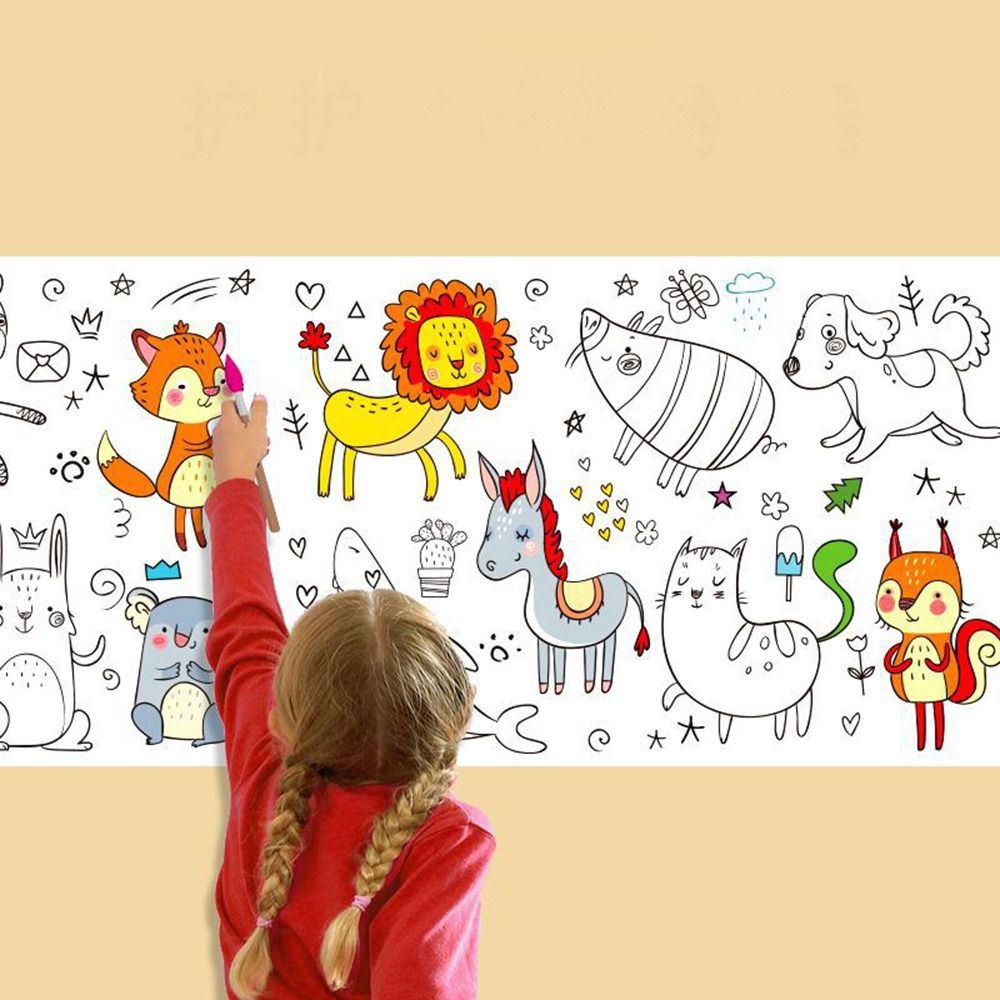 Naklejka ścienna Graffiti Rolk – Kids Educational Workbooks recenzja i cena