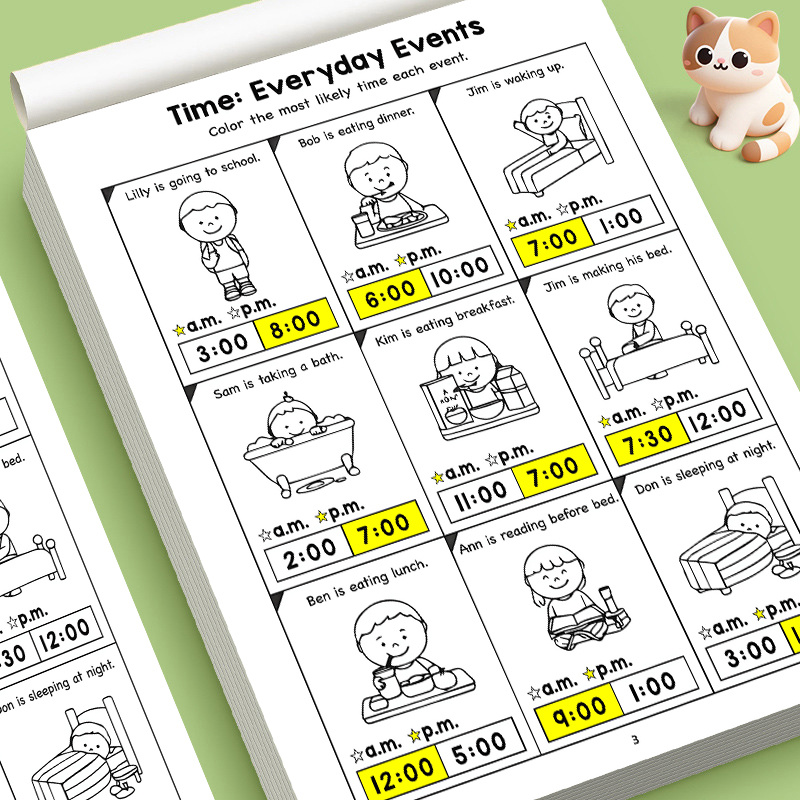 Zeszyt edukacyjny dla dzieci d – Kids Education Worksheet recenzja i cena