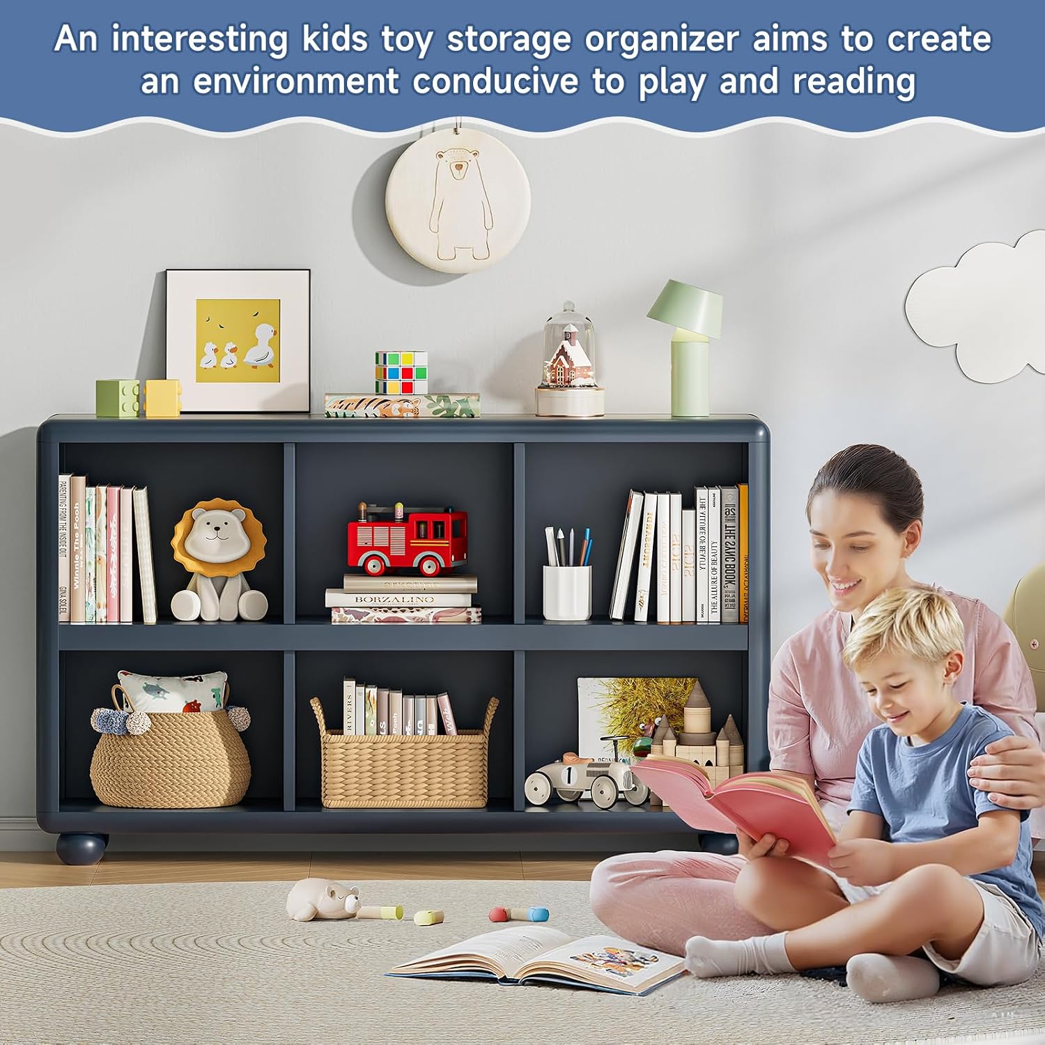 Półka do przechowywania dla dz – Montessori Shelf Toy recenzja i cena