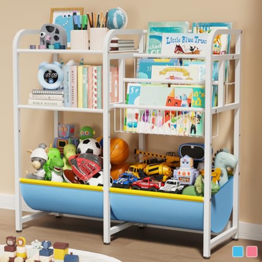 Regał 3 w 1 na książki i zabaw – Montessori Shelf Toy recenzja i cena