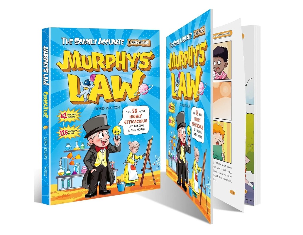 Książka o zasadach Murphy'ego  – Kids Education Method recenzja i cena