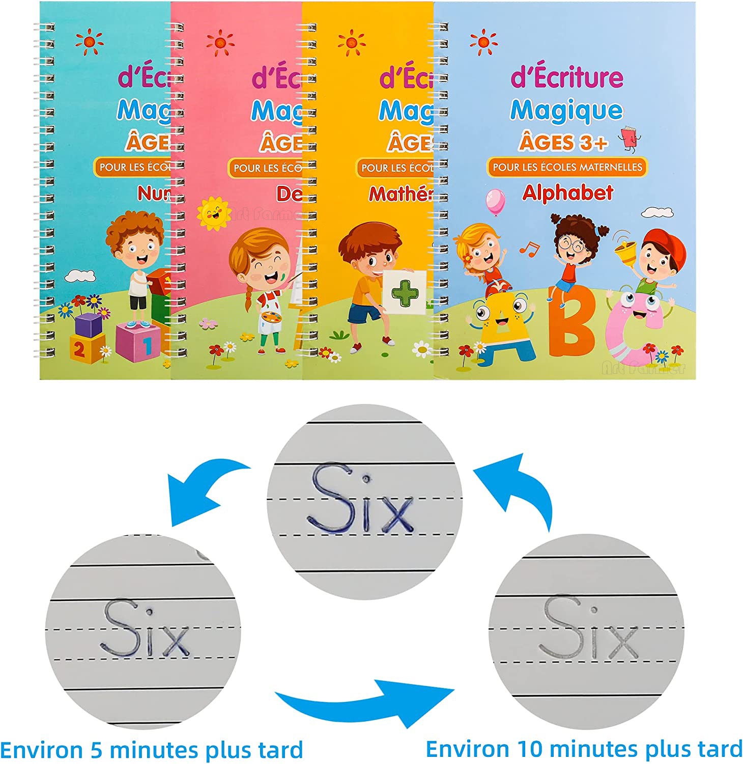 Magiczna francuska książka do  – Kids Educational Workbooks recenzja i cena