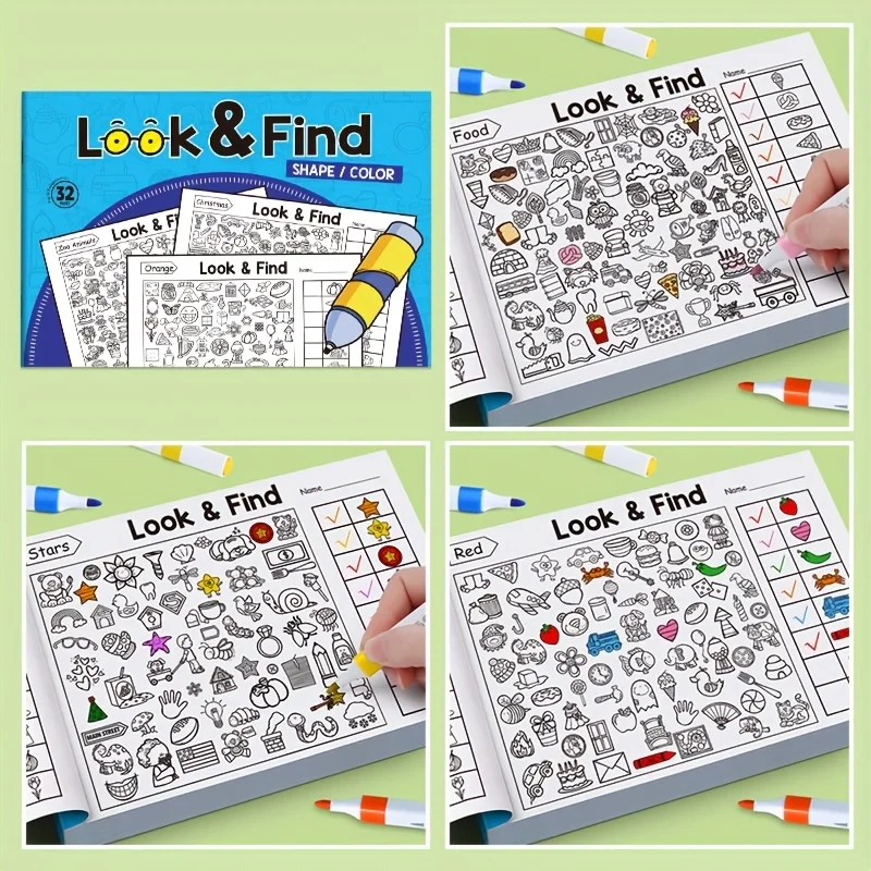 Książeczka do kolorowania dla  – Kids Educational Workbooks recenzja i cena