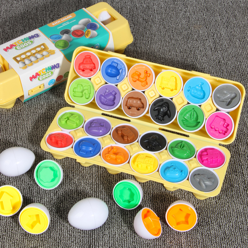 Jajka śruby Puzzle 3D Montesso – Montessori Shelf Toy recenzja i cena