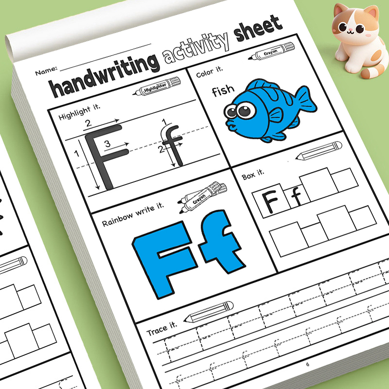 Zeszyt edukacyjny dla dzieci p – Kids Educational Workbooks recenzja i cena
