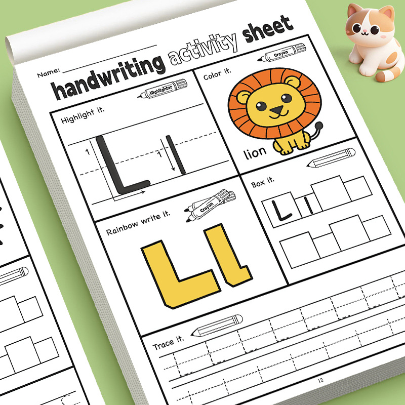 Zeszyt edukacyjny dla dzieci p – Kids Educational Workbooks recenzja i cena