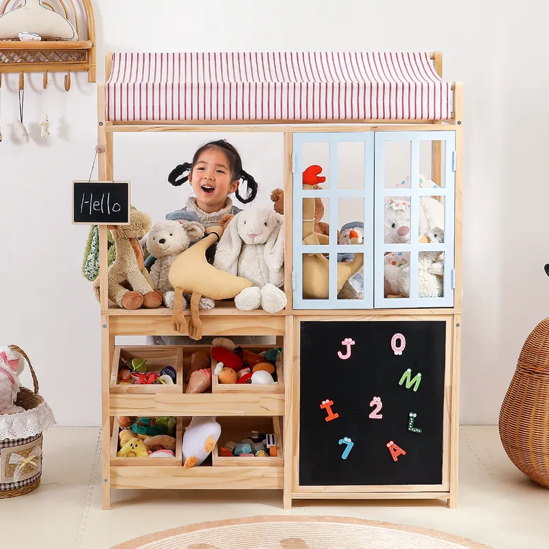 Regał na zabawki dla dzieci z  – Montessori Shelf Toy recenzja i cena