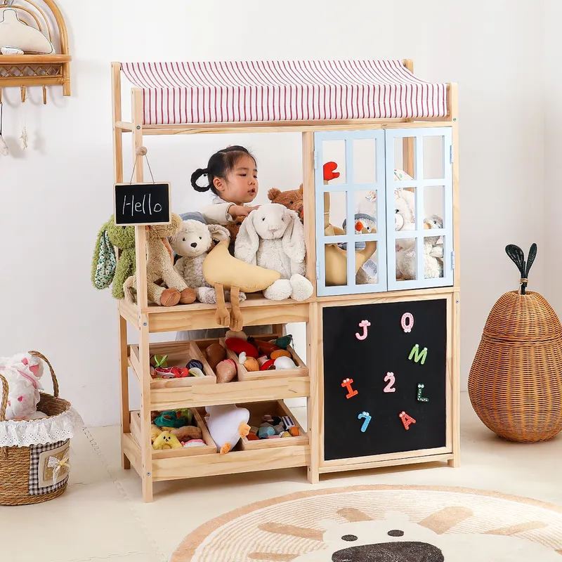 Regał na zabawki dla dzieci z  – Montessori Shelf Toy recenzja i cena