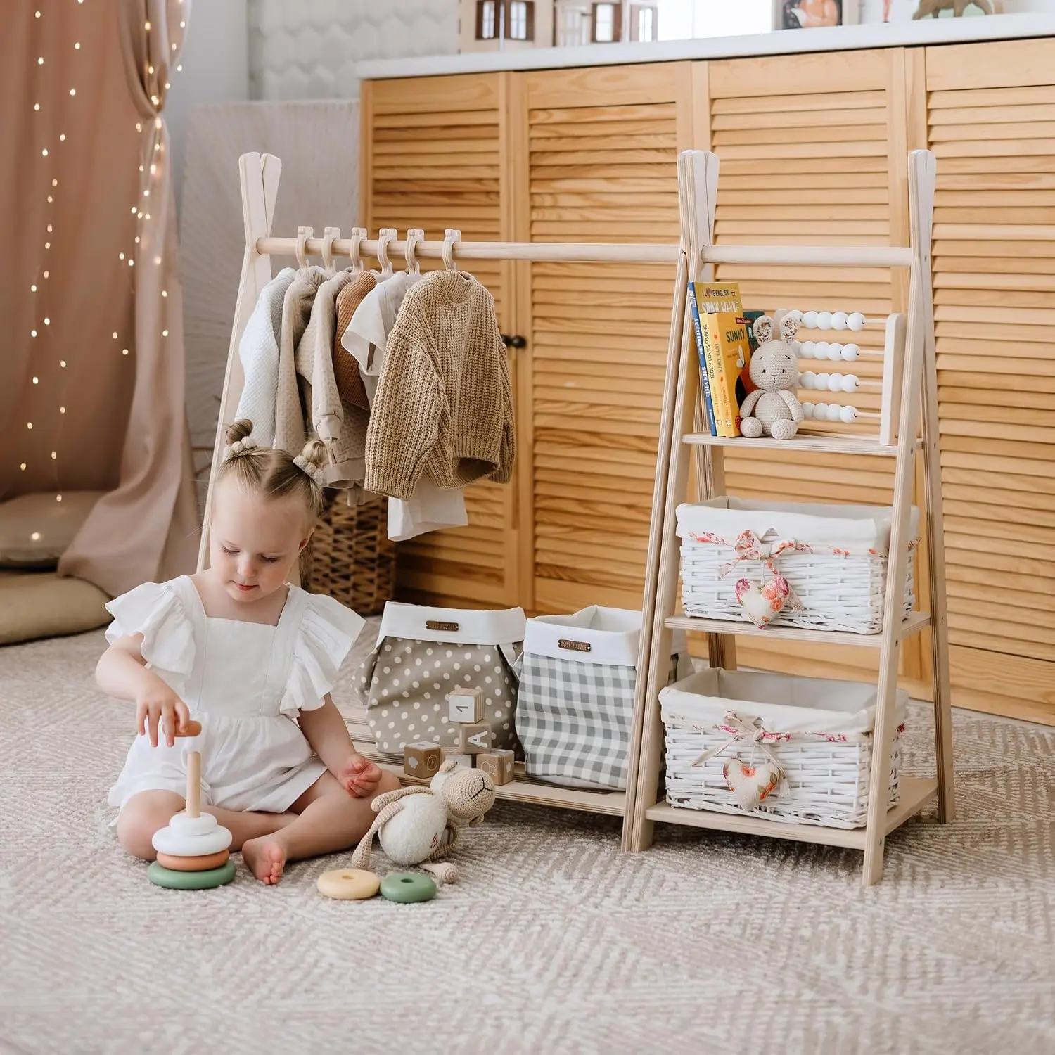 Szafa na zabawki + szafa Monte – Montessori Shelf Toy recenzja i cena