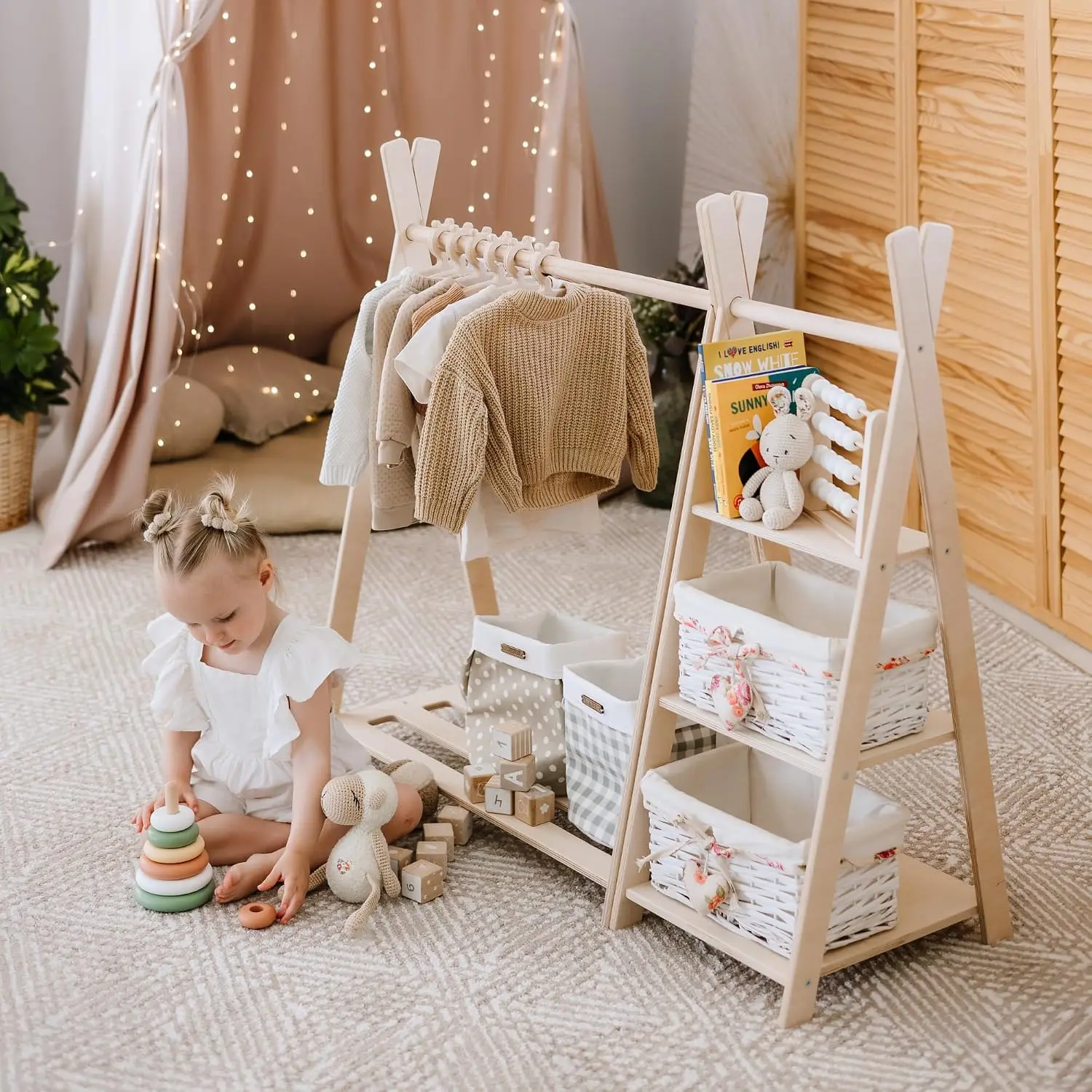 Szafa na zabawki + szafa Monte – Montessori Shelf Toy recenzja i cena