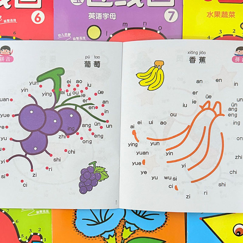 8-częściowy zestaw książek do  – Kids Educational Workbooks recenzja i cena
