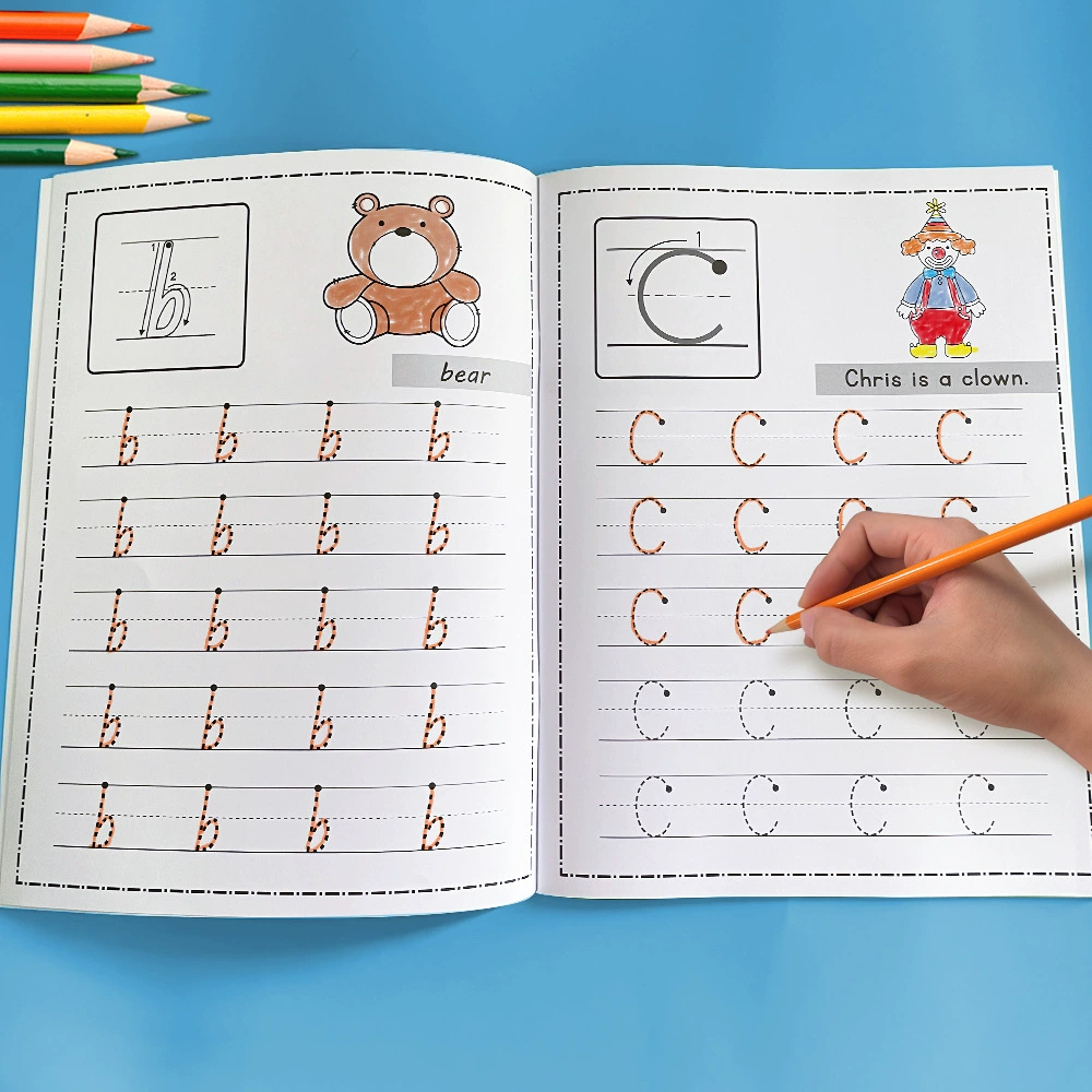 Zeszyt do nauki alfabetu dla d – Kids Education Worksheet recenzja i cena