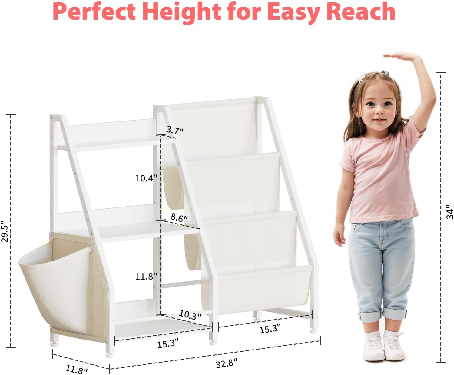 3-poziomowy regał na książki i – Montessori Shelf Toy recenzja i cena