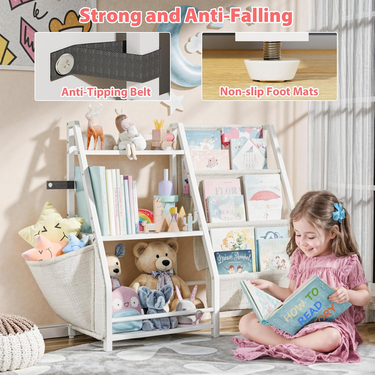 3-poziomowy regał na książki i – Montessori Shelf Toy recenzja i cena